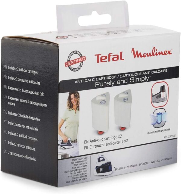 KIT 2 CARTUCCE ANTICALCARE TEFAL